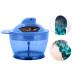 Electric Hair Coloring Bowl - Automatic Mixer Blender for Hair Dye - Blue - Buy Online on GoSupps.com