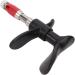 Adjustable 10-Speed Massage Vertebral Tool for Joint Relief - Stainless Steel Red - Lumbar Spine Adjustment - Buy Online on GoSupps.com