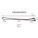 Kleravitex 2.75 Black Jumbo Bobby Hair Pins - 100 Pieces Tub - Made in USA | Ideal for Wedding & Party Styling - Buy Online on GoSupps.com
