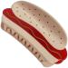 Hair Claw Clips Hot Dog Hairpin Clip Headwear Cartoon Hamburg Grip Pin Teeth Clamp-stylish Accessories for Women Girls Red