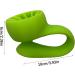 Nail Polish Organizer | Wearable Anti-Spill Nail Polish Holder - Strong Grip Airlock Suction Silicone Nail Polish Holder For Nail Art Salon Design Light Green - Buy Online on GoSupps.com