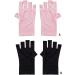 FIOERDTUIE Nail Art Glove Manicure Supplies Hand Protector Protective Gear Multifunctional Compact Size Simple Operation Nail Art Glove Pink - Buy Online on GoSupps.com