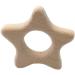 Wendysun 10pcs Cartoon Wood Teether Set - Natural Animal & Star Shape Baby Teething Toy - Buy Online on GoSupps.com