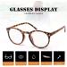 Vecien 3-Piece Reading Glasses Set - Spring Hinge Matte Finish Ultra-Clear Crystal Lenses Blue Light Filter 3.0 Diopters for Men & Women - Buy Online on GoSupps.com