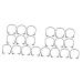 Hemoton 20 Pcs Earplugs Noise- Proof Banded Ear Plugs Ear Plugs for Sleep Studying Ear Plugs Racing Sleeping Ear Plugs for Concerts Ear Piercing Kit Anti-Noise Student Drum Kit