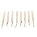 Eyelash Extension Tweezers Set - 8 Premium Stainless Steel Tools for Accurate Application | Ergonomic Design & Pearly Gold Finish - Buy Online on GoSupps.com
