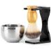 Fomiyes 5-Pack Bart Brushes & Razor Holder - Premium Acrylic Shaving Set for Men | International Shipping - Buy Online on GoSupps.com