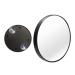 Sihuuu 15x Magnifying Mirror Portable Makeup Mirror with Suction Cup Magnifier Travel Set for Makeup  Eyebrow  Blackhead Removal(Black)