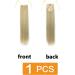 Blonde Long Straight Ponytail Extensions | Clip-in Synthetic Hairpiece for Women | 22 inch | GBMW038 - Buy Online on GoSupps.com