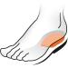 Kaps Orthotic Heel Lift Raise - Genuine Leather & Cork, Self-Adhesive - Achilles Tendonitis Relief - Women UK 2-7 EUR 35-40 Beige - Buy Online on GoSupps.com