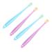 Frcolor 4 piece toothbrush children toothbrush infant protection toothbrush toothbrushes for babies oral care products training toothbrush