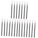 Balacoo 300 Pcs Small Eyeliner Brush Eyeliner Liquid Brush Lip Makeup Eye Makeup Tools Auxiliary Disposable