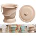Cabilock Nach Pot with Lid - Portable Unisex Toilet for Kids & Adults | Travel & Home Use | 27.5 x 25.8 cm - Buy Online on GoSupps.com