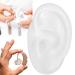 Ear Display Model Silicone Ear Model Silicone Material for Hearing Aids Wearing(Left) - Buy Online on GoSupps.com