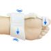 CAZARU FXJ Gel Toe Separators - 1 Pair Hallux Valgus Corrector & Thumb Valgus Corrector for Foot Bone Alignment - Buy Online on GoSupps.com