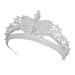 Beavorty Wedding Headdress Birthday Headband Rhinestone Elements Design Bridal Decor Girl Headdress