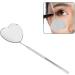 Heart Shaped Lash Mirror - Professional Portable Stainless Steel Eyelash Mirror for Lash Extensions - International Shipping - Buy Online on GoSupps.com