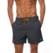 Donhobo swim shorts for men's quick -drying pants swimming trunks boy beach shorts boards shorts beach shorts leisure sport short pants xs dark gray