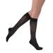 JOBST UltraSheer Diamond Pattern 15-20 mmHg Knee High Compression Stockings Closed Toe X-Large Classic Black Classic Black X-Large