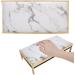 SH-RuiDu Nail Art Hand Pillow PU Leather Manicure Arm Rest Cushion for Nail Art Salon Home White - Buy Online on GoSupps.com