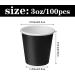 Huaiid 3 oz 100 Small Disposable Bathroom Mouthwash Cups - Black 100 Count - Buy Online on GoSupps.com