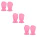 minkissy 3 Pairs exfoliating Hand mask guantes desechables Dry Hands Lotion exfoliating Mitts Thickened Gloves Womens glives White Cotton Gloves Hand Care Gloves Insulation spa Miss Flannel