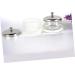 PACKOVE Lot de 2 Gobelets Dissolvants pour Vernis Ongles en Verre D poli Rond Couvercle en Acier Inoxydable Taille Moyenne Accessoires Nail Art pour Usage Professionnel et Personnel - Buy Online on GoSupps.com