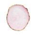 Teoyall Harz Nail Art Palette Manicure painted Pallette Nail polish Color -mixed palette nail painting display DISCHESS NAGE DIY accessories (pink)