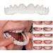 GKOKG 2 Pairs Adjustable Nature and Comfortable Top and Bottom Regain Beautiful Smile for Men and Women White - Buy Online on GoSupps.com