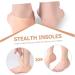 FOMIYES 5 Pairs Height Increasing Insoles - Invisible Half Shoe Lift for Men & Women | Supple Heel Support & Comfort - Buy Online on GoSupps.com