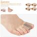 4pc Toe Separator Set for Bunions, Overlapping Toes, Plantar Fasciitis | Men & Women | Includes 2 Bunion Correctors | Night Splint Included - Buy Online on GoSupps.com