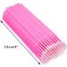 G2PLUS 400PCS Pink Disposable Micro Applicator Brushes for Eyelash Extensions - Ideal for Crafting and Precise Application - Buy Online on GoSupps.com