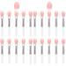 FRCOLOR 2 Sets Lip Brush Silicone Lipstick Brush Lip Brush Applicator Bulk Eyeshadow Brush Lip Lip Disposable Lipstick Stick Make up Luster Silica Gel