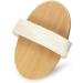Natural Wooden Body Brush for Cellulite, Lymphatic Circulation, and Exfoliation | Dry Brush for Exfoliating and Shower Spa | Bath Brush for Smooth Skin - Buy Online on GoSupps.com