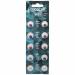 10 Pack AG1 Alkaline Watch Batteries - SR621 SR621SW 364 164