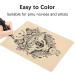 Lyuxzad Tattoo Practice Skins - 10 Sheets Blank Double-Sided Tattoo Skin for Beginners and Experienced Artists - Buy Online on GoSupps.com