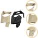 Hemoton 2pcs Separator Hammer Thumb Splint | Bunion Straightener for Men | Imitation Leather | Assorted Colors | 21X9.5X0.1CM - Buy Online on GoSupps.com