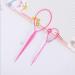 4 Pairs Hair Tail Tools Hair Braid Accessories Ponytail Maker for women Girs French Braid Tool Loop for Hair Styling (4 Colors Set) - Buy Online on GoSupps.com