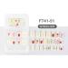 dijiusidy False Nail Perfect Matching Simple to Wear Fingernail Full Coverage Press Type Strong Viscosity Adjustable Paster Type 3 F741 Type 3 F741 - Buy Online on GoSupps.com