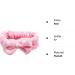 PULABO Polka Dot Bow Knot Wash Face Headband | Soft Makeup Hairband | High Quality & Safe for Skincare - Buy Online on GoSupps.com