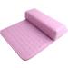 djkyu 1 Set Hand Cushion Holder Soft PU Leather Sponge Arm Rest Love Heart Design Nail Pillow Manicure Art Beauty Mat Pad (Color : Silver) - Buy Online on GoSupps.com