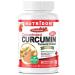 Nutridom Turmeric Curcumin 400 mg 95% Curcuminoid Supplements for Joint Inflammation Non-GMO Vegan Gluten Soy & Dairy Free Vegetarian Capsules (60 count)