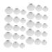 OUNONA 30pi ces Godets Ronds Vides Pour Fard Paupi res Blush Et L vres Rechargeables Et Pratiques Pour Voyage Et Rangement De Cosm tiques