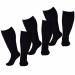 WSYKC compression stockings (3 pairs) the largest size 6xl 20-30 mmHg compression stockings the large size is more for pregnant women or obese people people with thick calves black s (3 pairs) black