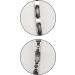ENERCOPPEX 316L Stainless Steel & Ceramics Magnet Therapy Necklace for Arthritis - 27 Metal Germanium Elements - Unisex Health Jewelry 54cm/21in - Buy Online on GoSupps.com