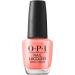 OPI Nail Lacquer Nail Polish | Opaque Bright Orange Cr me Chip Resistant Nail Polish | Vegan Fast Drying Streak Free Flex on the Beach