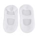 Silicone Socks Moisturizing Pain Relief Foot Protector Shock Absorption Anti Cracking Socks Soft Particles Moisturizing Foot Care Tool Silicone Prevention Socks (M) White M