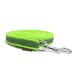 Mystique Rubberized towline 20mm with hand loop standard carabiner neon green 15m 15m neon green