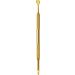 Stainless Steel Cuticle Pusher Double Ended Nails Pusher Cuticle Cleaner Practical Cuticle Remover For Manicures Gold - Buy Online on GoSupps.com