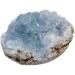 Mookaitedecor Natural Celestite Healing Crystal Cluster Reiki Gemstone Figurine 1pc (160-220g) | Home Decor - Buy Online on GoSupps.com